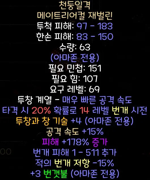 천둥일격
